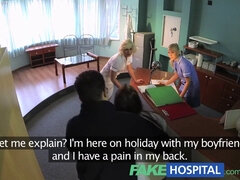 Tracy Lindsay gets a hardcore reality fuck from her patient in the fakehospital