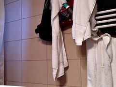 Leie, Reif, Milf, Dusche, Spanner