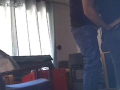 Blond, Gevangen, Bedriegen, Sperma, Man die toekijkt, Slipje, Bekijker, Vrouw