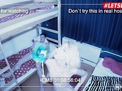 Skinny Blonde Missy Luv Banged By Her Roommate