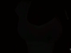 デカ尻, デカパイ, 巨乳な, 車, 黒人, 異人種間, ハメ撮り, オッパイの