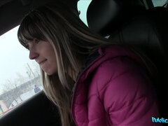 Amateur, Ass, Blowjob, Car, Cute, Money, Outdoor, Pov