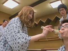 素人, デカパイ, ブロンド, 中出し, フェティッシュ, グループ, ハードコア, 日本人