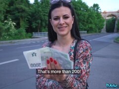 Amateur, Nana, Gros seins, Argent, Seins naturels, De plein air, Pov, Réalité