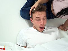 Cheating nurse with massive tits gets her ass drilled hard in HD