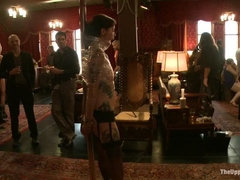 アナル, ボンデージ, 女, 陵辱, ラフ, おもらし, 三人, レスリング