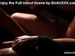 Amerikanisch, Blasen, Fussjob, Handjob, Interrassisch, Lecken, Nackt, Muschi