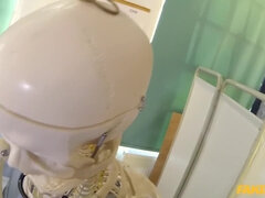 Leie, Aus dem arsch in den mund, Blasen, Dildo, Aufs gesicht abspritzen, Masturbation, Arsch lecken, Uniform