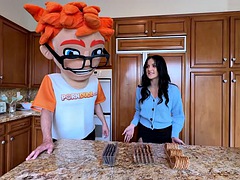 Grote mammen, Zwart, Handbeurt, Masturbatie, Pornster, Geschoren, Billekoek, Tiener