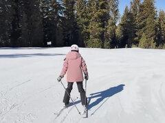 Massive Facial From A Stranger - Fucking My Ski Instructor Vlog With Cami Strella And Lev Lieben