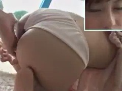アナル, アジア人, ぽっちゃり, デカパイ, ボンデージ, 茶髪の, 日本人, オッパイの