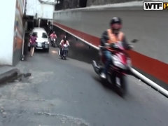 Анальный секс, Жопа, Брюнетки, Гостиница, На публике