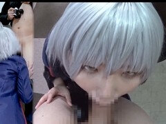 Bad, Grosser schwanz, Blasen, Japanische massage, Zierlich