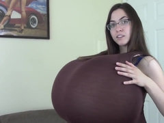 Amateur, Gros seins, Lunettes, Lesbienne, Nénés, Webcam