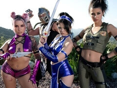 デカ尻, デカチン, ブロンド, フェラチオ, バック, ガリガリ, ティーン, 締まりの良い