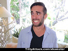 TittyAttack - huge-titted Cop Cassidy Banks loves It rough!