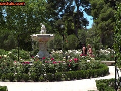 Public whore drilled by nice penis in wet twat hole