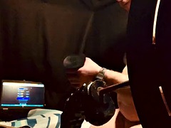 Seksspeelgoed, Europees, Homo, Hardcore, Gigantische dildo, Machine neuken, Masturbatie, Alleen