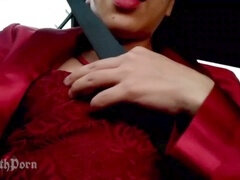 Selbstgemacht, Latina, Masturbation, Mexikanisch, Orgasmus, Im freien, Öffentlich, Hure