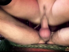 Kont, Grote kont, Zwart, Sperma shot, Erotisch, Fetisj, Hakken, Latex