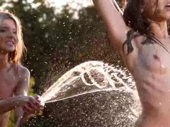 69, Nana, Hard, Lesbienne, Léchez, Se déshabiller, Adolescente, Serré