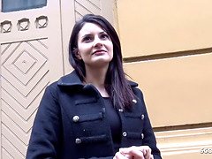 Entrevista, Belleza, Hembra, Alemán, Sexo duro, Hd, Realidad, Flaco