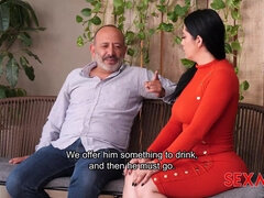 デカ尻, デカパイ, 茶髪の, Hd, 旦那, 淫乱熟女, スペイン人, 妻