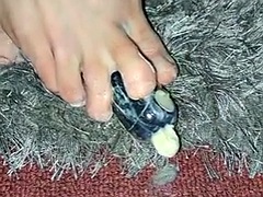 素人, デカパイ, 足, フェティッシュ, 足フェチ, 足コキ, ドイツ人, ガリガリ