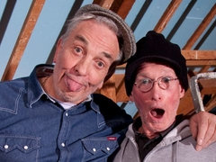 お尻, ブロンド, フェラチオ, バック, なめる, フェラする, 三人, オッパイの