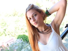 Amateur, Rubia, Mamada, Lamidas, Coño, Afeitado, Flaco, Adolescente