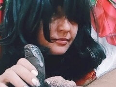 デカチン, フェラチオ, イギリス人, 手コキする, 自家製, インド人, 淫乱熟女, ヤリマンの