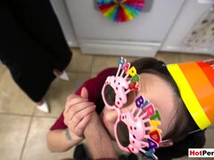 デカチン, フェラチオ, 女 人男 人, 熟年, 淫乱熟女, 母, 義母, 三人