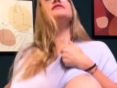 Amateur, Belle grosse femme bgf, Blonde, Doigter, Mère que j'aimerais baiser, Softcore, Solo, Webcam