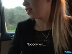 Amateur, Blowjob, Car, Facial, Outdoor, Pov, Public
