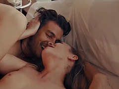 カップル, エロティック, 指いじり, 人妻の, キス, オナニー, 妻