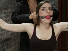 Sadomasoquismo, Amarrada, Pareja, Linda, Dominación, Humillación, Pervertido, Castigada