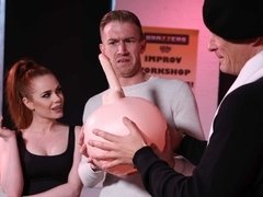Arsch, Blasen, Schwanz, Behaart, Handjob, Tätowierung, Jungendliche (18+), Titten