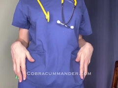 ボンデージ, 試験, 女, フェムドム, オナニー, 看護婦, ハメ撮り, スペルマ