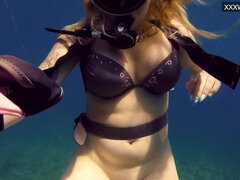 Plage, Gros seins, Femelle, Hd, Piscine, Public, Adolescente, Sous marin