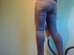 Denim, nerdy faery, pissing