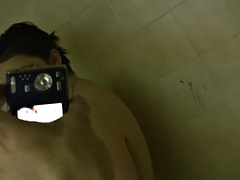 Tussi, Blasen, Geschnappt, Spermaladung, Nackt, Pov, Öffentlich, Titten