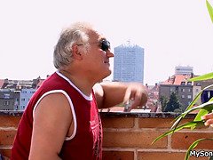 フェラチオ, 捕まる, 浮気者, チェコ, チン, 彼女, 馬乗り, ティーン