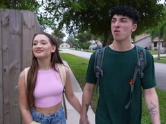 Horny teen Sera Ryder invites her bf to her place to fuck