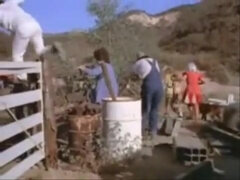 Brunette brune, Européenne, Embrassement, Rétro ancien