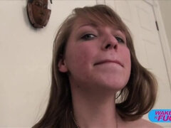 アナル, お尻, ベッドルーム, ブロンド, フェラチオ, イく瞬間, 服従, 剃毛