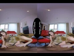 Rubia, Checa, Garganta profunda, Gafas, Mamá, Pequeña, Pov, Realidad