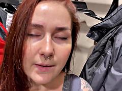 Mamada, Británico, Novia, Sexo duro, Hd, Al aire libre, Pov