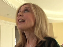 Anal, Gros cul, Gros seins, Blonde, Sucer une bite, Tir de sperme, Hd, Mature