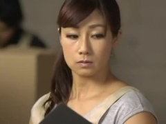Lovely busty Japanese hussy