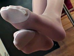 Feet, Femdom, Fetish, Foot fetish, Nylon, Stockings, Tease